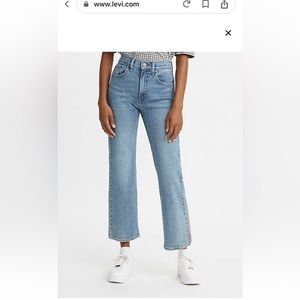 Levi’s high wasted crop flare-29